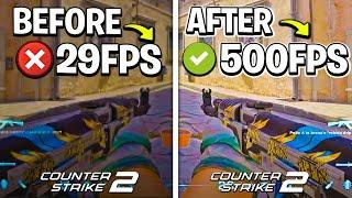 HOW TO FIX LAG & BOOST FPS IN CS2 - COUNTER STRIKE 2 SETTINGS  (FULL OPTIMIZATION GUIDE)