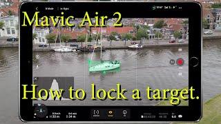 DJI Mavic Air 2, Lock a target with zoom function. Active track, focus track, spotlight.