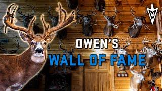 Owen Reigler's Whitetail Trophy Room, 20+ Years Of Bowhunting Success #hunting #deerhunting