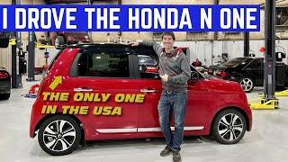 I DROVE The RAREST Car In The USA *Honda N ONE Premium*