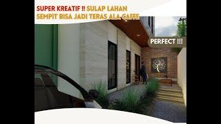 IDE DESAIN TERAS RUMAH DI LAHAN SEMPIT