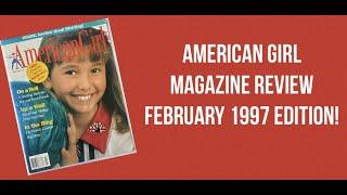 American Girl Doll Vintage Magazine Review February 1997