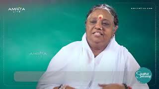 Why do we offer sweets and other things to God?|  Episode: 12| Soulful Satsang |Amma | Amrita Live