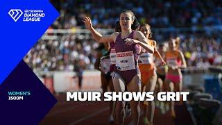 Laura Muir shows grit as she storms to 1500m win in Stockholm - Wanda Diamond League 2024