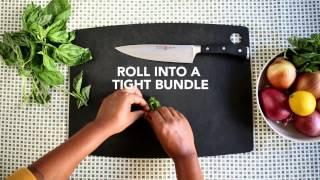 How to Chiffonade Basil