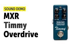 MXR Timmy - Sound Demo (no talking) - incl. comparison with the original