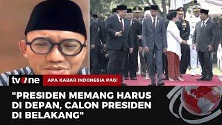 Membaca Gestur Pembicaraan Prabowo dan Puan Dibelakang Jokowi, Ini kata Dahnil | AKIP tvOne