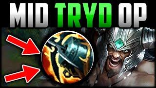 TRYNDAMERRE MID CAN'T BE STOPPED! (1v9 MACHINE) How to Play Tryndamere for Beginners & CARRY! S13