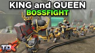 TDX King and Queen Boss Fight (Wave 27) - Tower Defense X Roblox | Elite Mode Rework