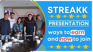 STREAKK Blockchain Presentation - How To Join & The Ways To Earn