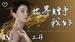 王菲 l 世界贈予我的【高音質 動態歌詞 Lyrics】