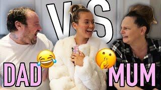 MUM VS DAD WHO KNOWS ME BETTER?‍️*Hilarious*