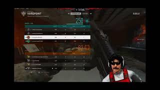 Doc unleashed a whole different level of trash talk on ranked mw2 #drdisrespect