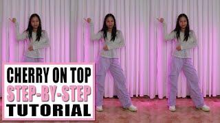 BINI - CHERRY ON TOP Dance Tutorial (Step-by-step) | Rosa Leonero