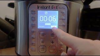 Instant Pot Duo Plus Pressure Cooking Settings