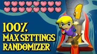 Wind Waker RANDOMIZER MAX SETTINGS are INSANE! (100% Full Run)