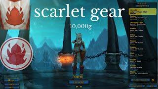 How to get the Tabard of the Scarlet Crusade and Scarlet Armor Transmog in 7.0 Legion