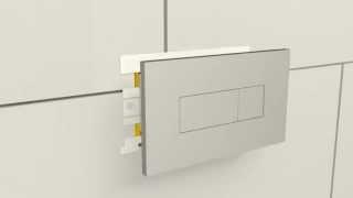 Fitting of Mechanical Push Button for Concealed Cistern