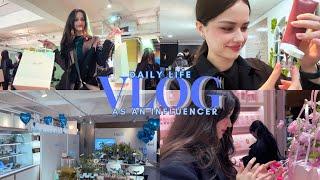 VLOG / Daily life as an influencer / Beauty events