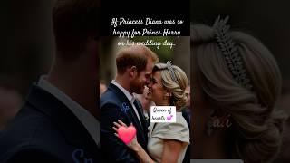 BEAUTIFUL MOMENT PRINCESS DIANA PROUD A.I#britishroyalfamily MEGHAN MARKLE WEDDING DAY CATHERINE MIA