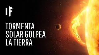 ¿Qué pasaría si una gran tormenta solar impactara la Tierra?