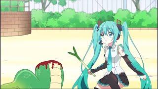 Jashin-chan Dropkick X - Hatsune Miku’s Second Appearance