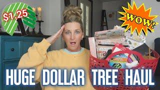 HUGE Dollar Tree Haul| ALL NEW SENSATIONAL Items| Name Brands