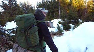 60km Gebirge mit Sommerschlafsack bei -7°C | Selbstversuch | Nicht nachmachen