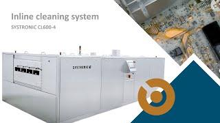Inline cleaning system for electronics industry | Systronic CL600-4