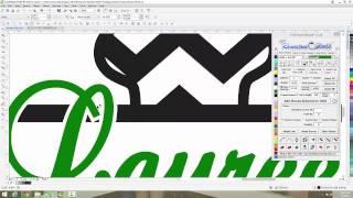 How to make a custom Wine Glass design with CorelDRAW and TRW Stone Wizard for a wedding