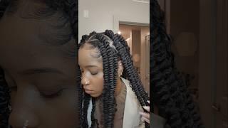  These Chunky Twists only took me 3HRS #hairtutorial