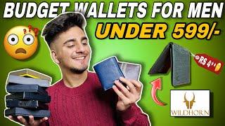 7 Best Wallets For Men Under ₹599 | Amazon Wallet Haul Review