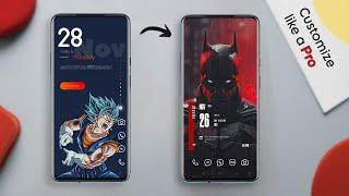 Transform Your Phone Like a Pro | Nova Launcher Home Screen Setup 2025