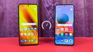 Poco X3 Pro (8GB) vs Redmi Note 10 Pro (6GB) - Speed Test & Comparison! (Snapdragon 860 vs 732G)!