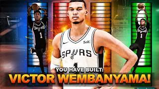 THE BEST VICTOR WEMBANYAMA BUILD IN NBA 2K24 is THE FINAL BUILD YOU NEED… BEST CENTER BUILD NBA2K24!