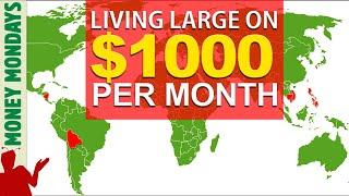 Cheapest Countries to live | Living on 1000 a month LUXURIOUSLY