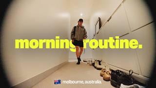 430am morning routine | healthy & productive habits, life in melbourne, gym workout.