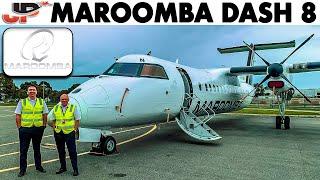 Flying to a Mine in Western Australia on the Maroomba Dash 8