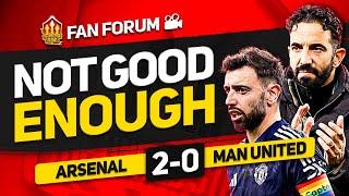 CALM DOWN! ARSENAL 2-0 MANCHESTER UNITED | LIVE Fan's Forum