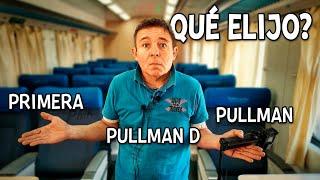 DIFERENCIAS ENTRE PRIMERA Y PULLMAN TRENES ARGENTINOS LARGA DISTANCIA PARTICIPACION ESTELIA OSPINA