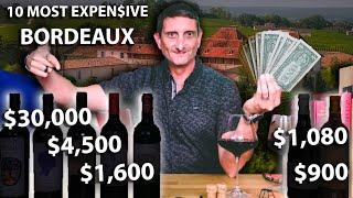 Top 10 Most Expensive Bordeaux Wines
