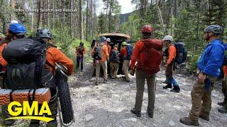 Man rescued after being abandoned on trail by co-workers