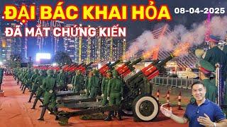 TẬN MẮT CHỨNG KIẾN 15 KHẨU ĐẠI BÁC KHAI HOẢ GẦM VANG BẦU TRỜI SÀI GÒN TPHCM ĐÊM NAY || Nick Nguyen