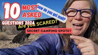 10 Most POPULAR RV Life, Scary Things and Personal Questions of 2024 #RVLife #SoloRVLife