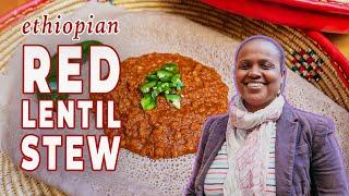 How to make Vegan RED LENTIL STEW | Tsion Cafe | Harlem NYC | The Daily Meal