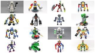 I Upgraded 20 LEGO Robots My Son built