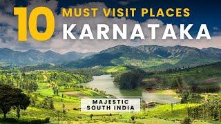 Top 10 Places To Visit In KARNATAKA 2024 | Best 2/3 Days Trip From Bangalore | Tourist Destinations