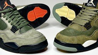 I THINK I WAS WRONG! AIR JORDAN 4 UNDFTD VS CRAFT JORDAN 4