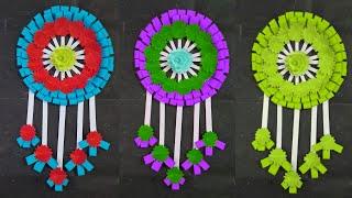 Easy and Quick paper wall hanging craft ideas / home decoration ideas/ room decor wall hanging