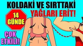 14 GÜNDE KOL SARKIKLARINI VE SIRT BÖLGESİNDEKİ YAĞLARI ERİT! #şifabul